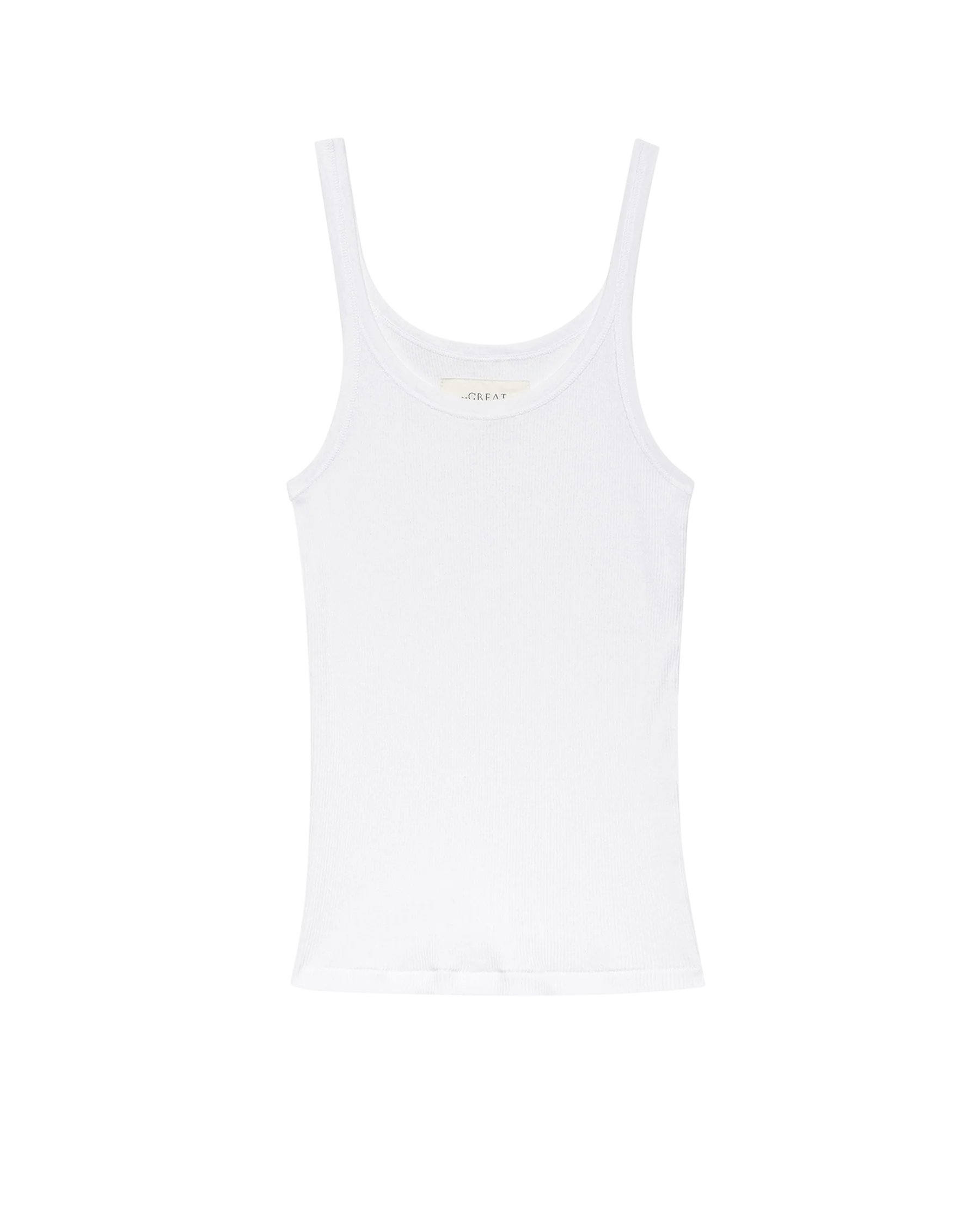 The Baby Rib Tank. -- True White - Image 6