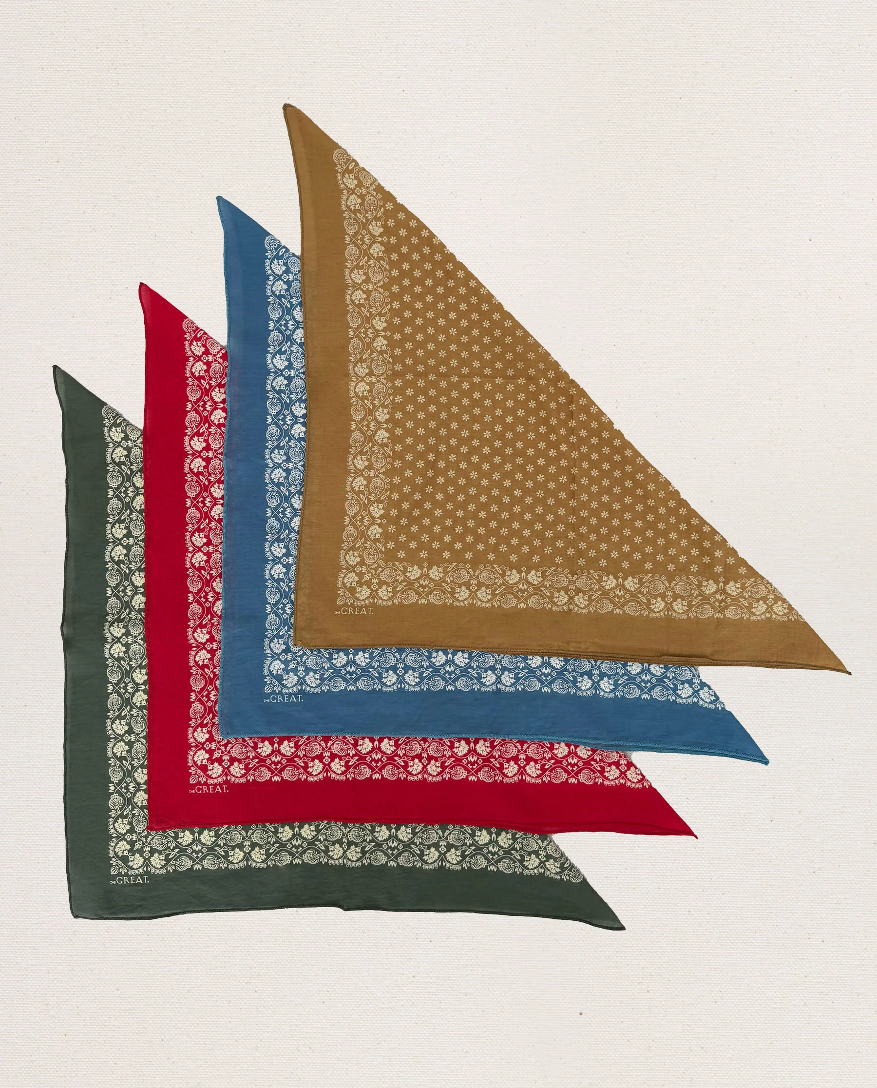 The Bandana. -- Small -- Army Green - Image 4