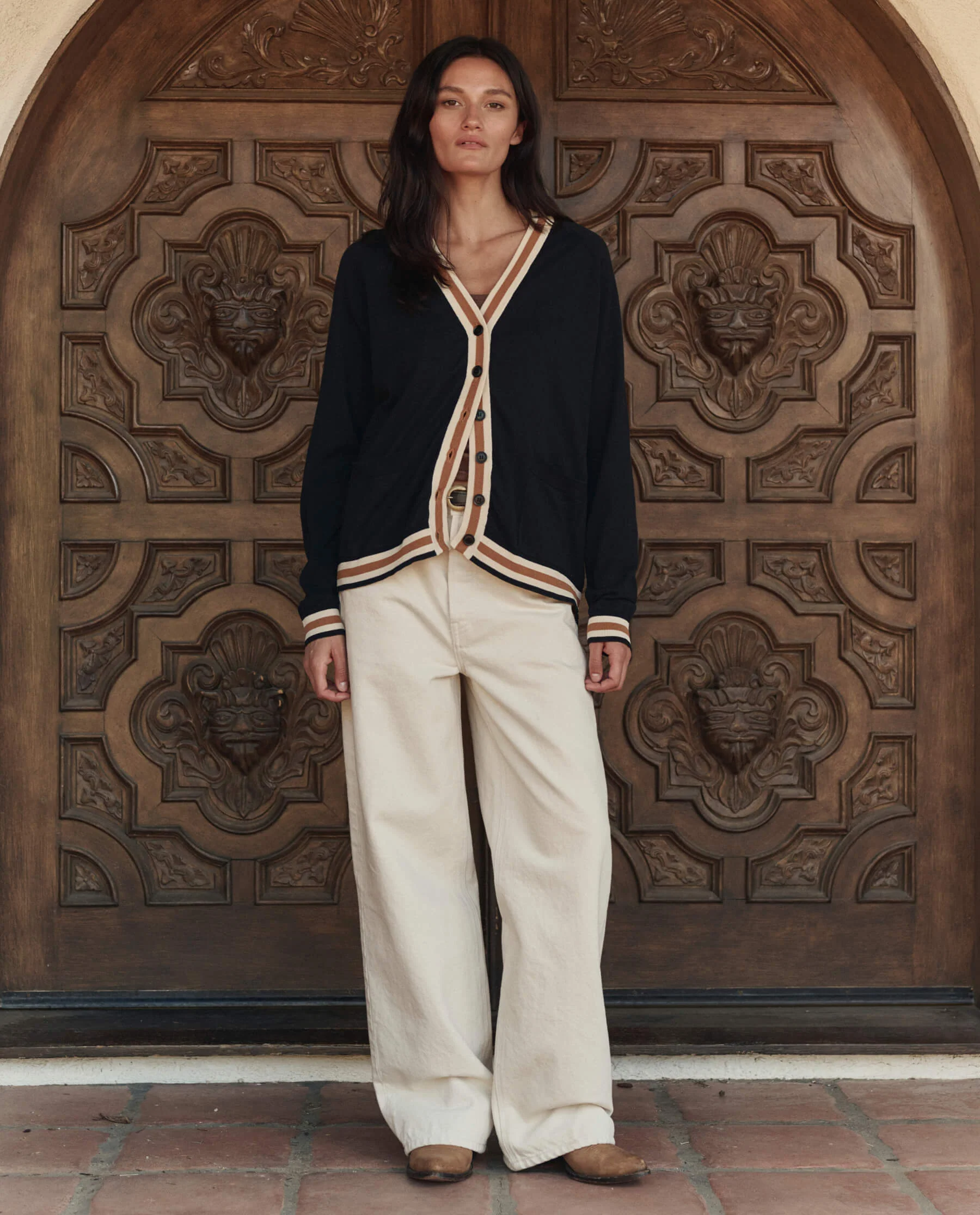 The Bowery Cardigan. -- Black - Image 3