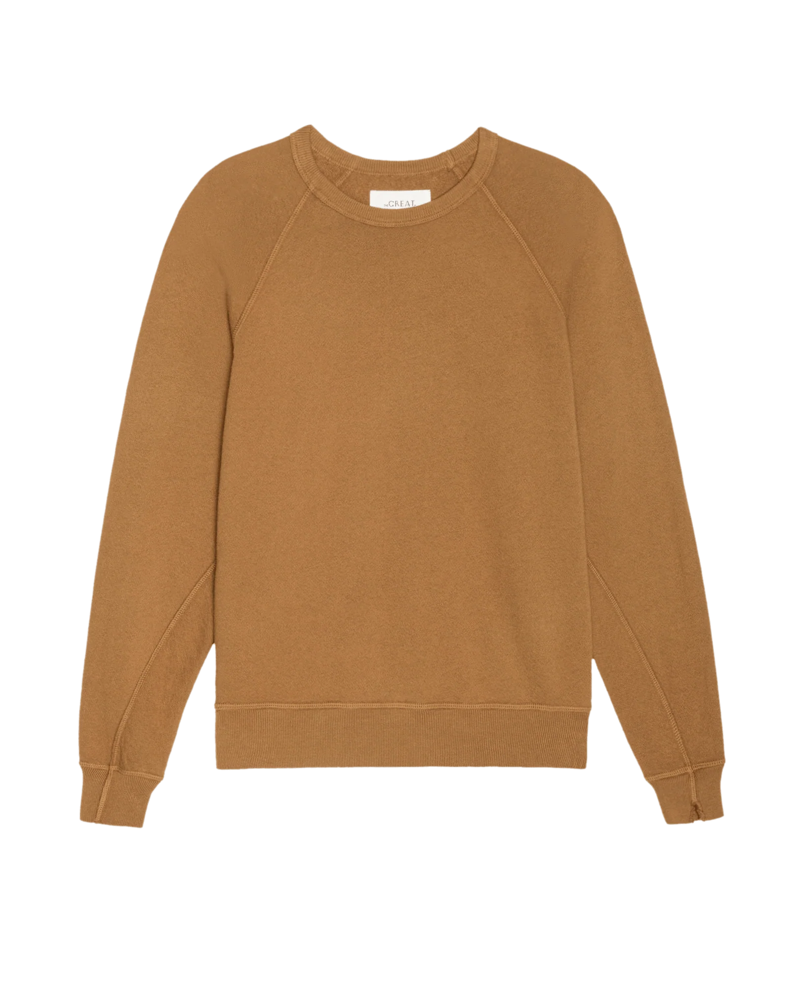 The College Sweatshirt. Solid -- Cork - Image 6