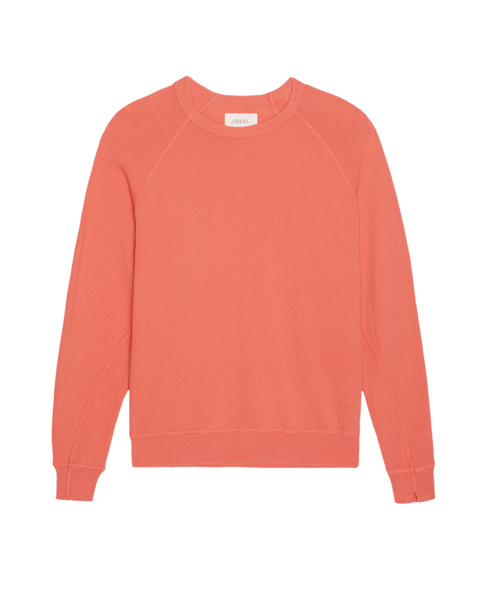 The College Sweatshirt. Solid -- Guava - Image 7