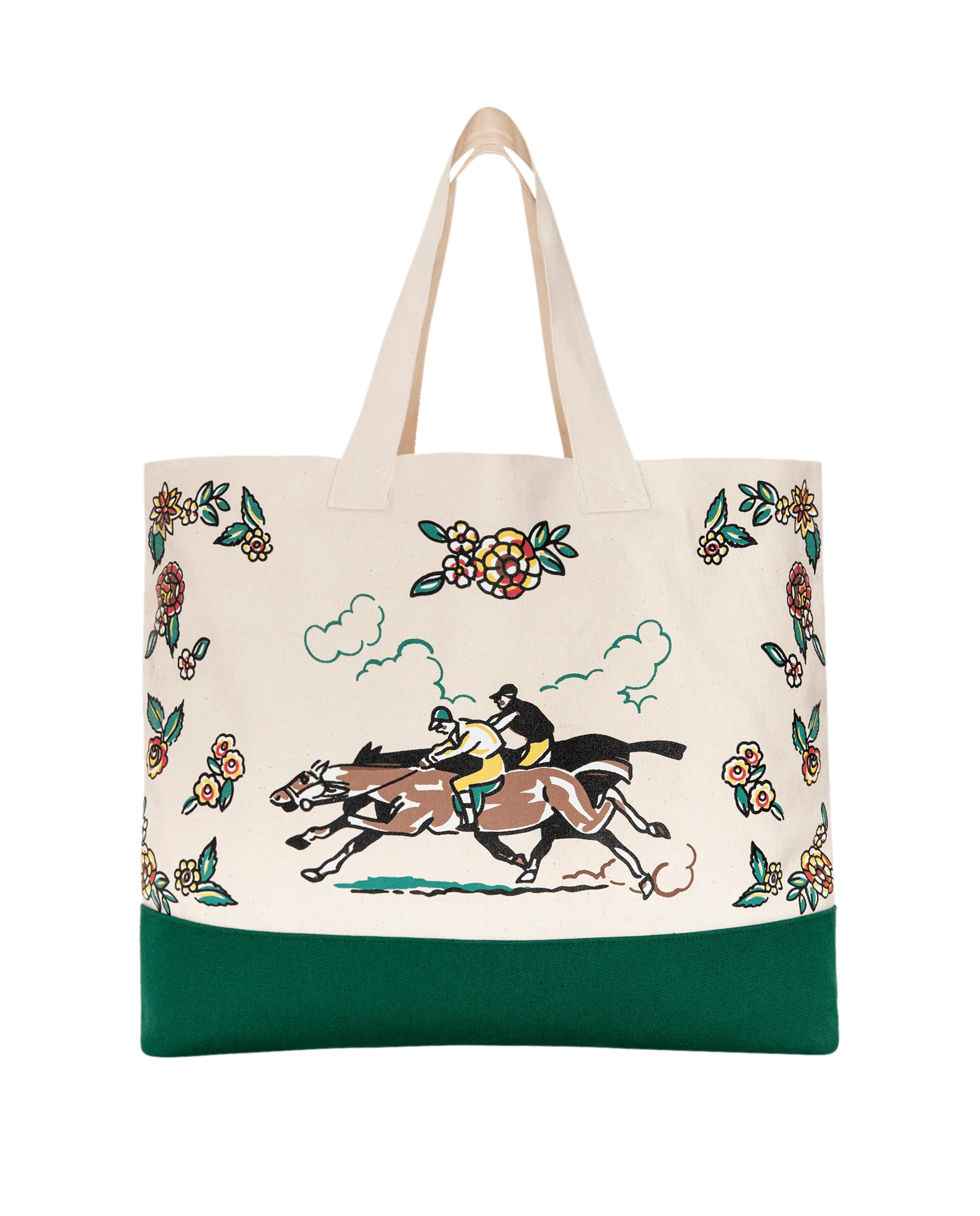 The Derby Tote. -- Cream - Image 4
