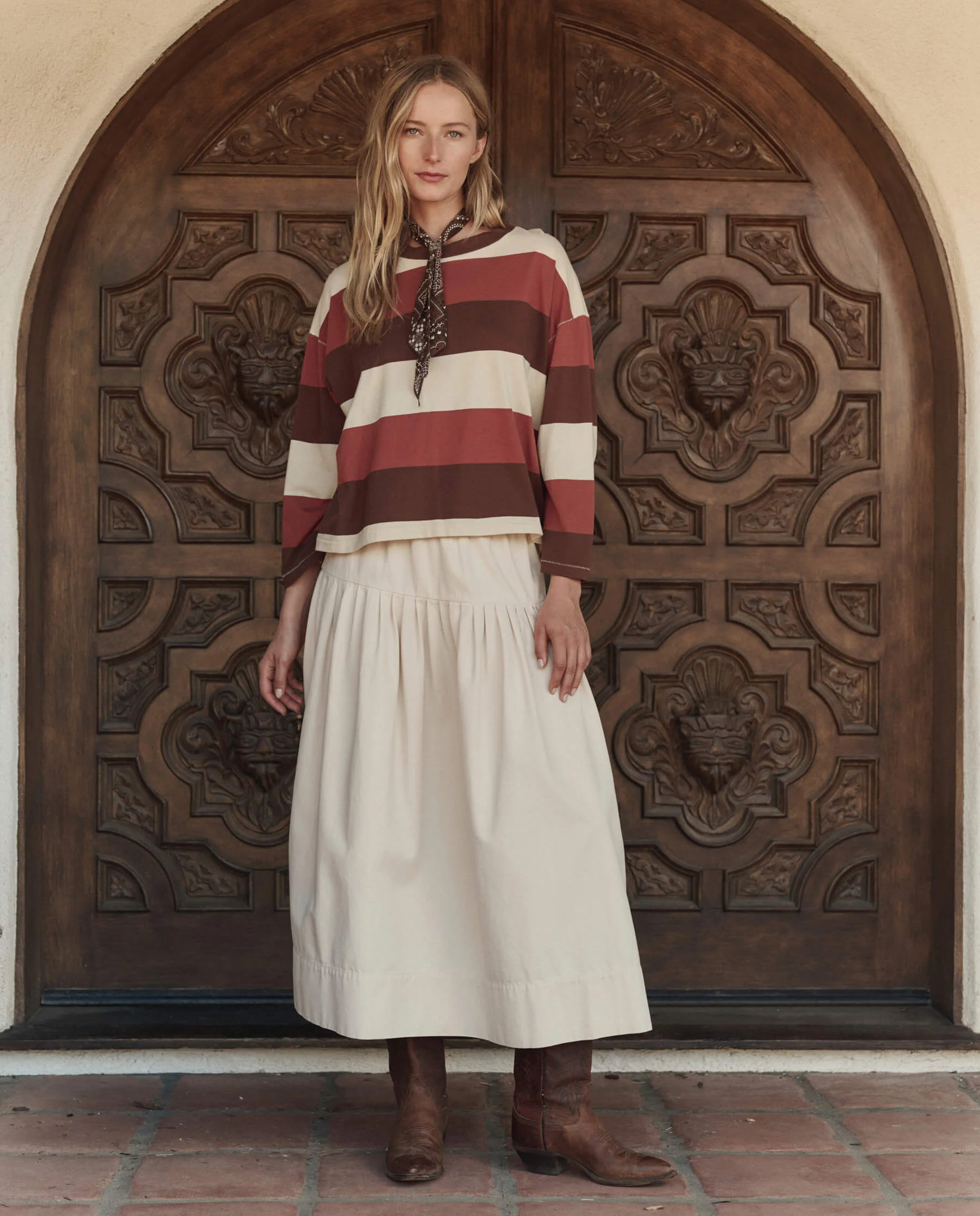 The Field Tee. -- Ashwood Stripe