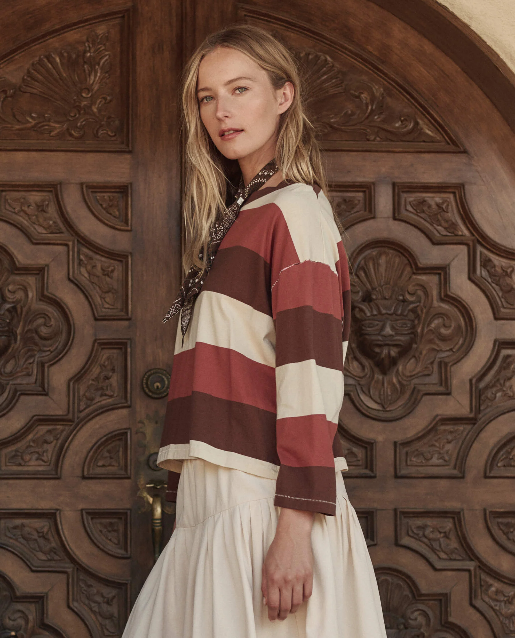 The Field Tee. -- Ashwood Stripe - Image 3
