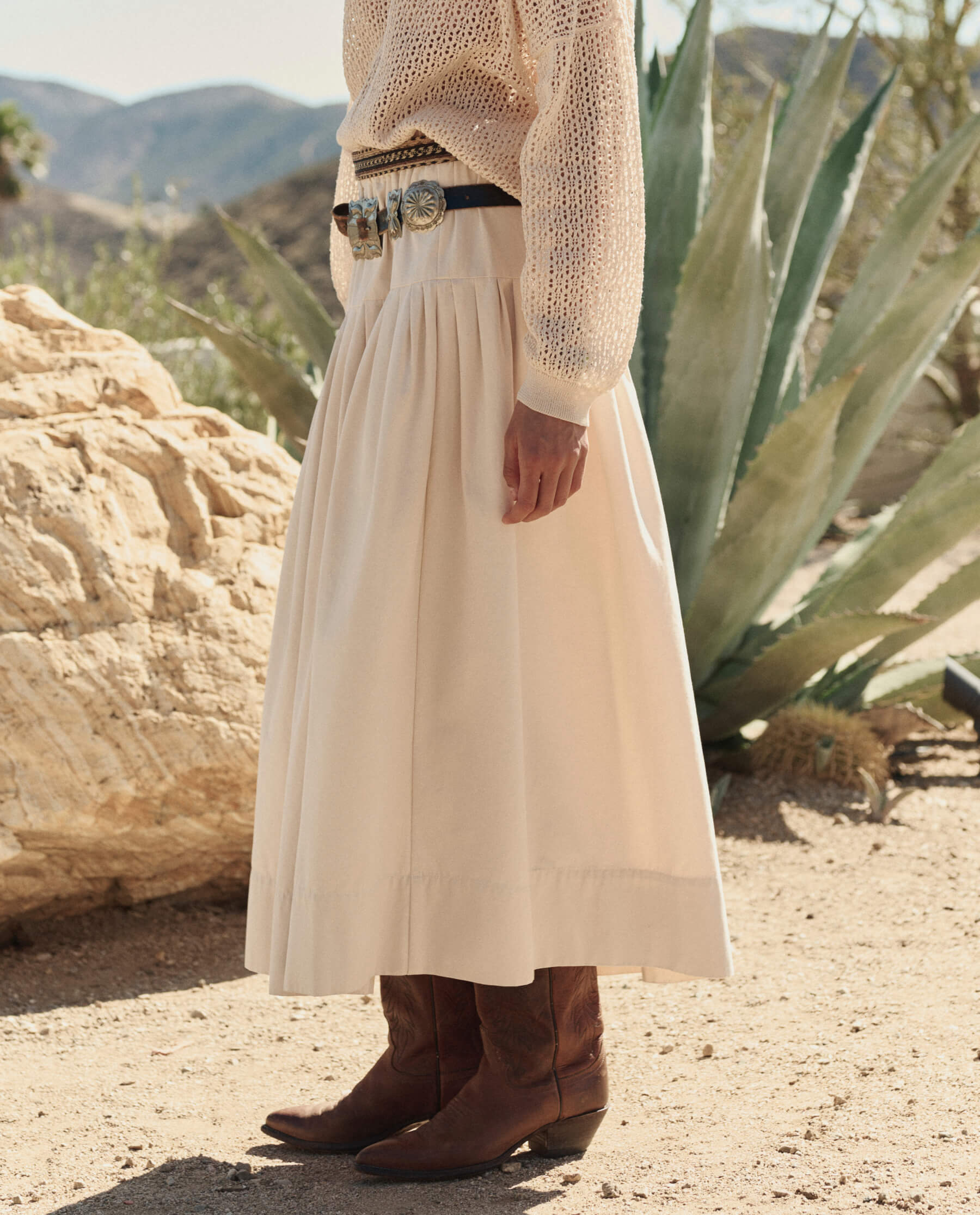 The Highland Skirt. -- Cream - Image 3