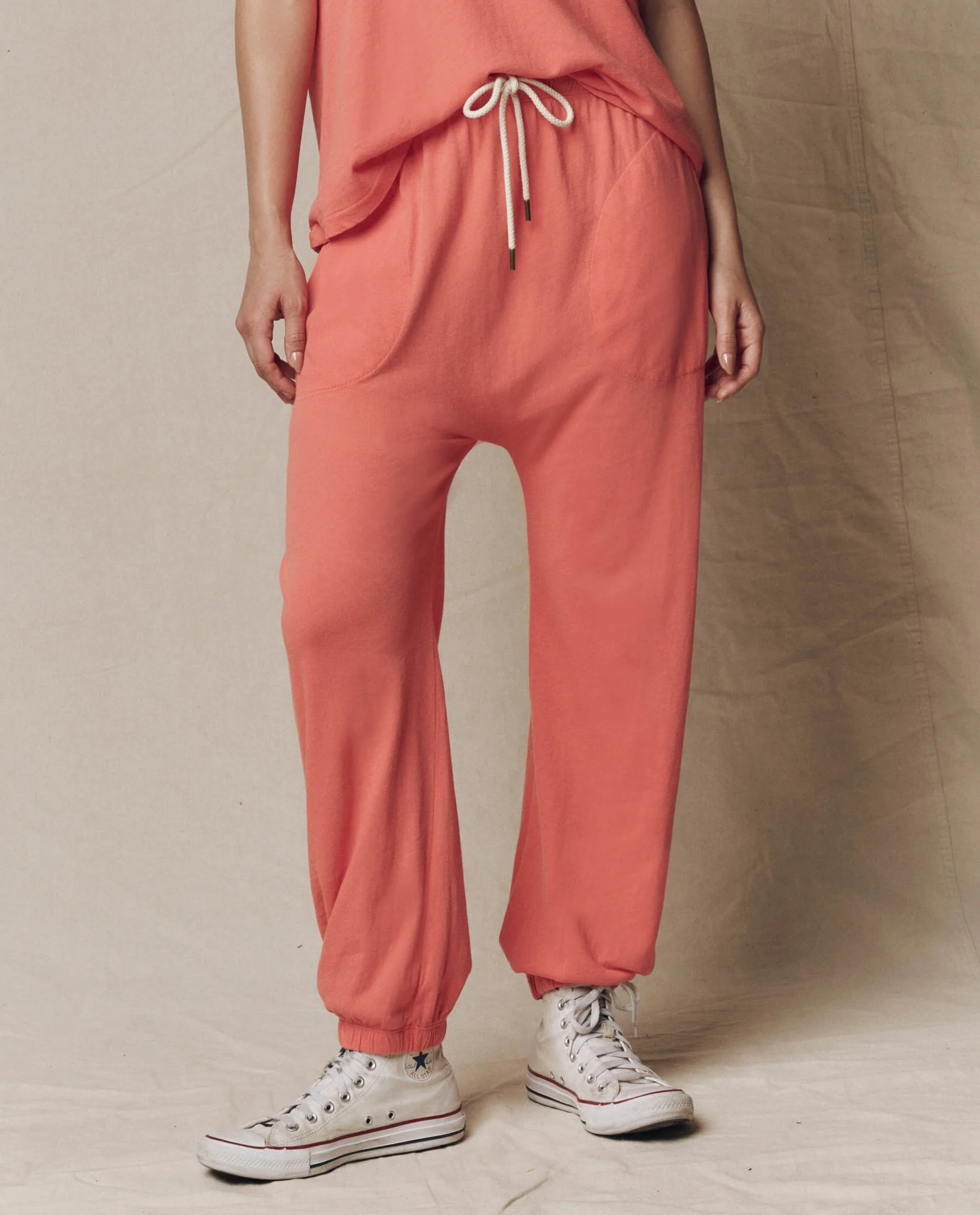 The Jersey Jogger Pant. -- Guava - Image 3