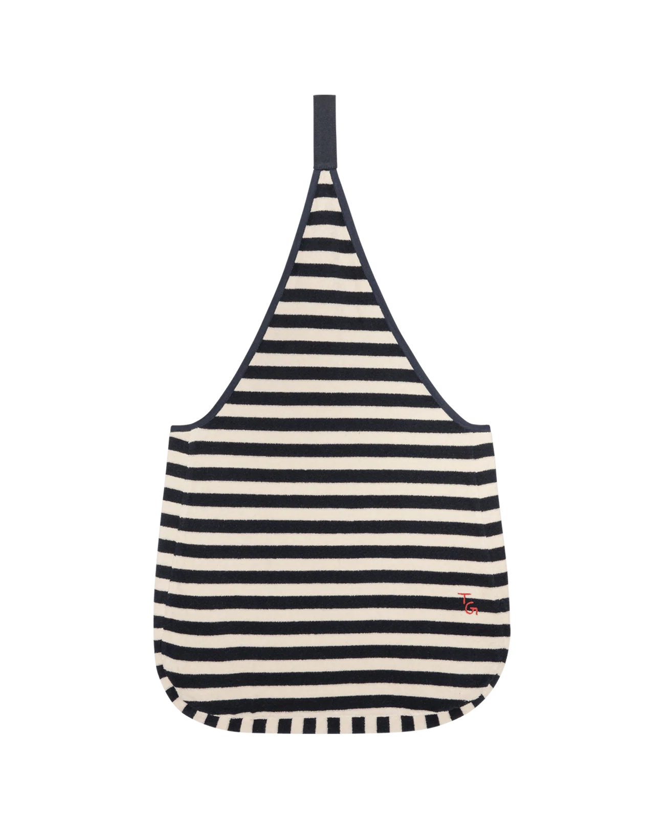 The Micro Terry Tote. -- Navy Shoreside Stripe - Image 3