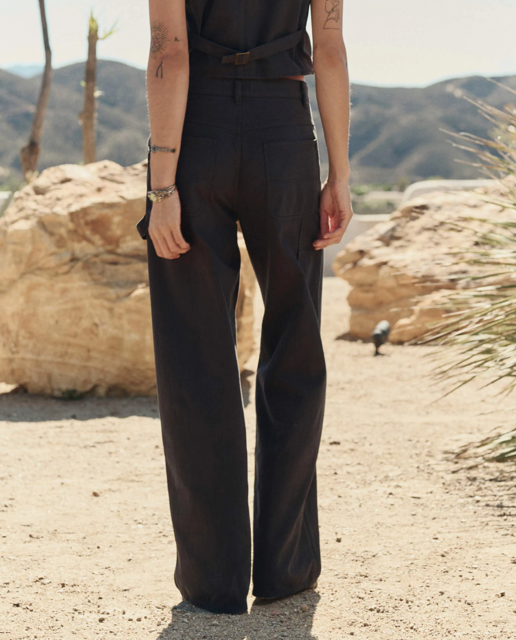 The Mill Pant. -- Washed Black - Image 5