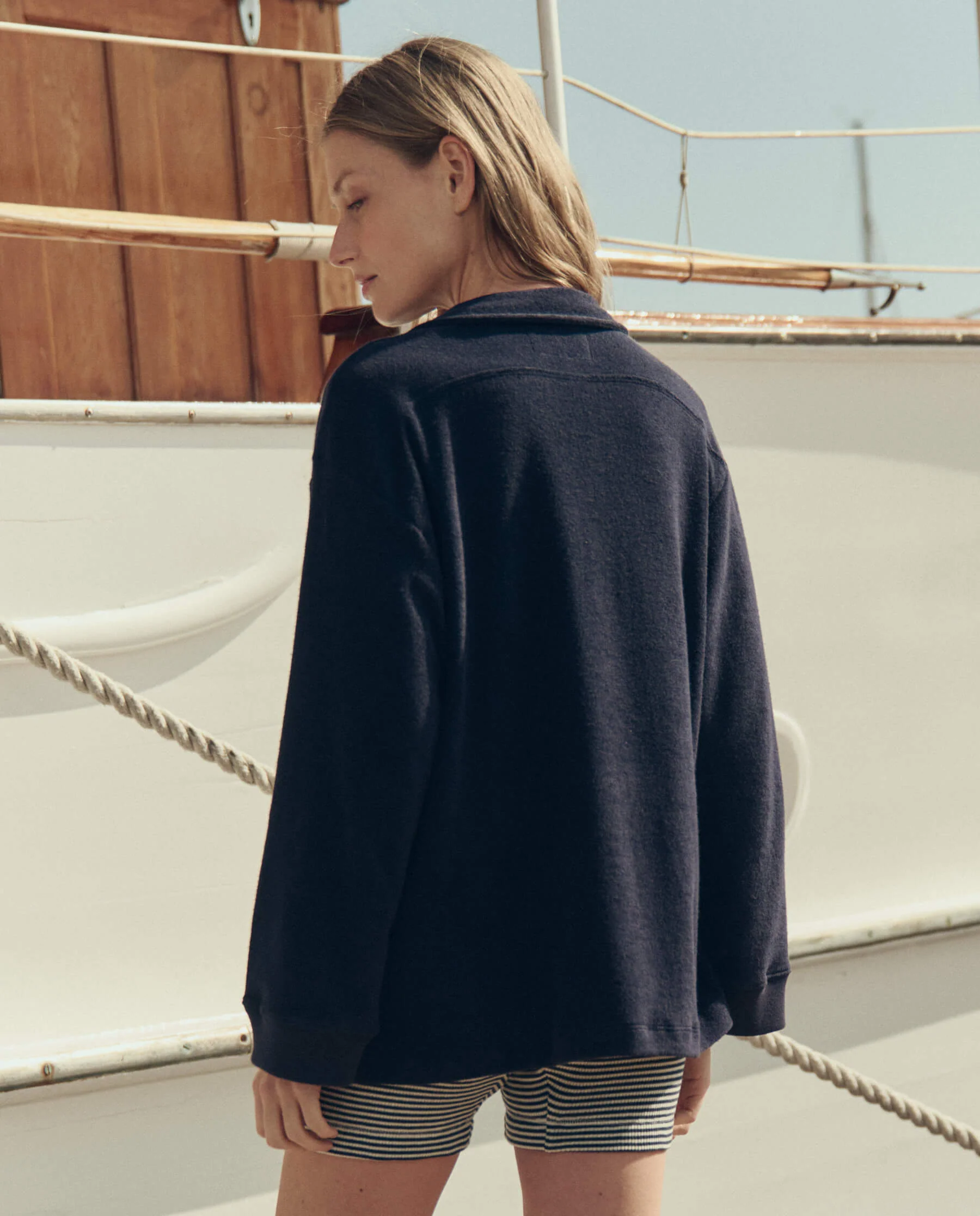 The Relay Short. -- Navy Stripe - Image 5