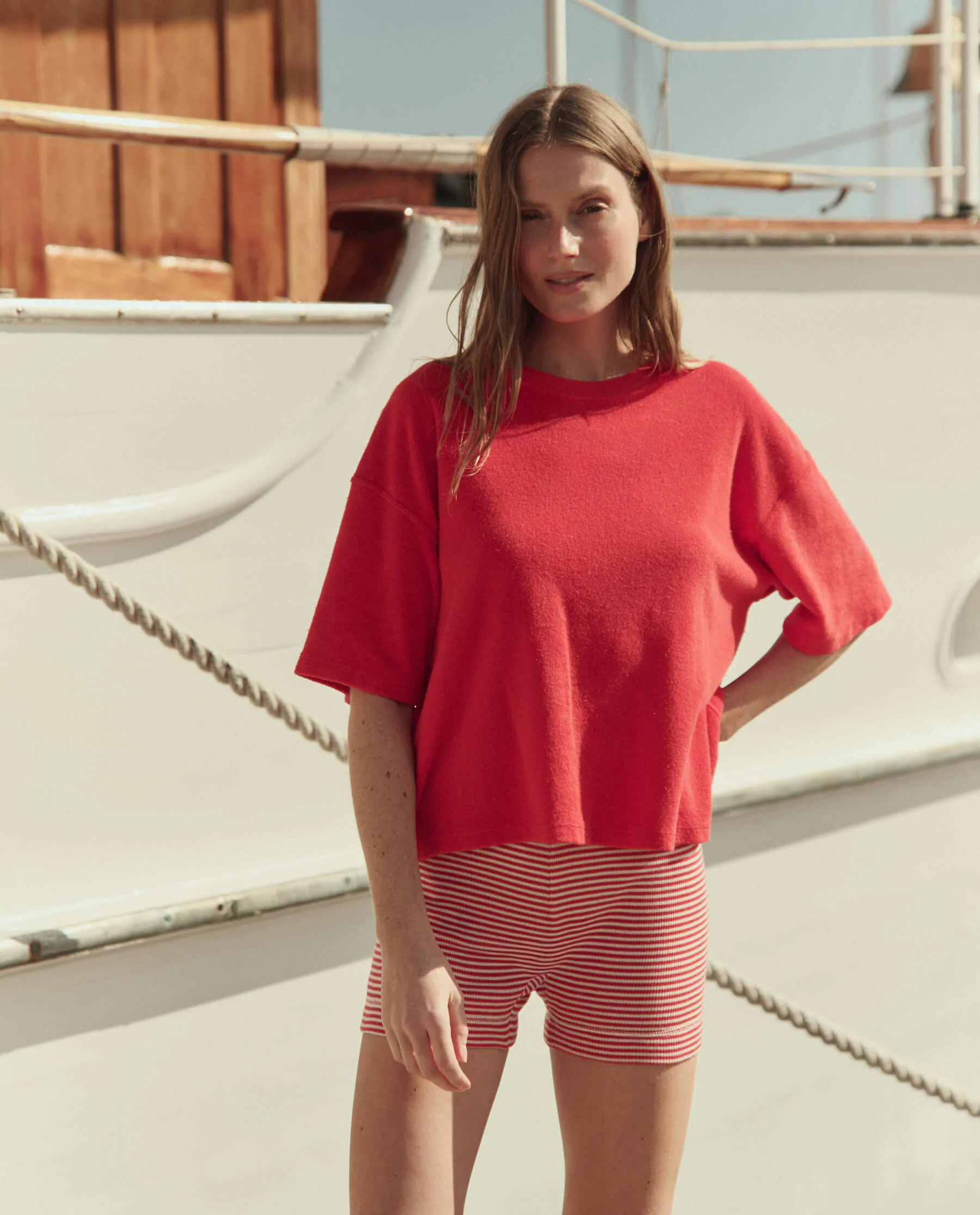 The Relay Short. -- Pimento Stripe - Image 3