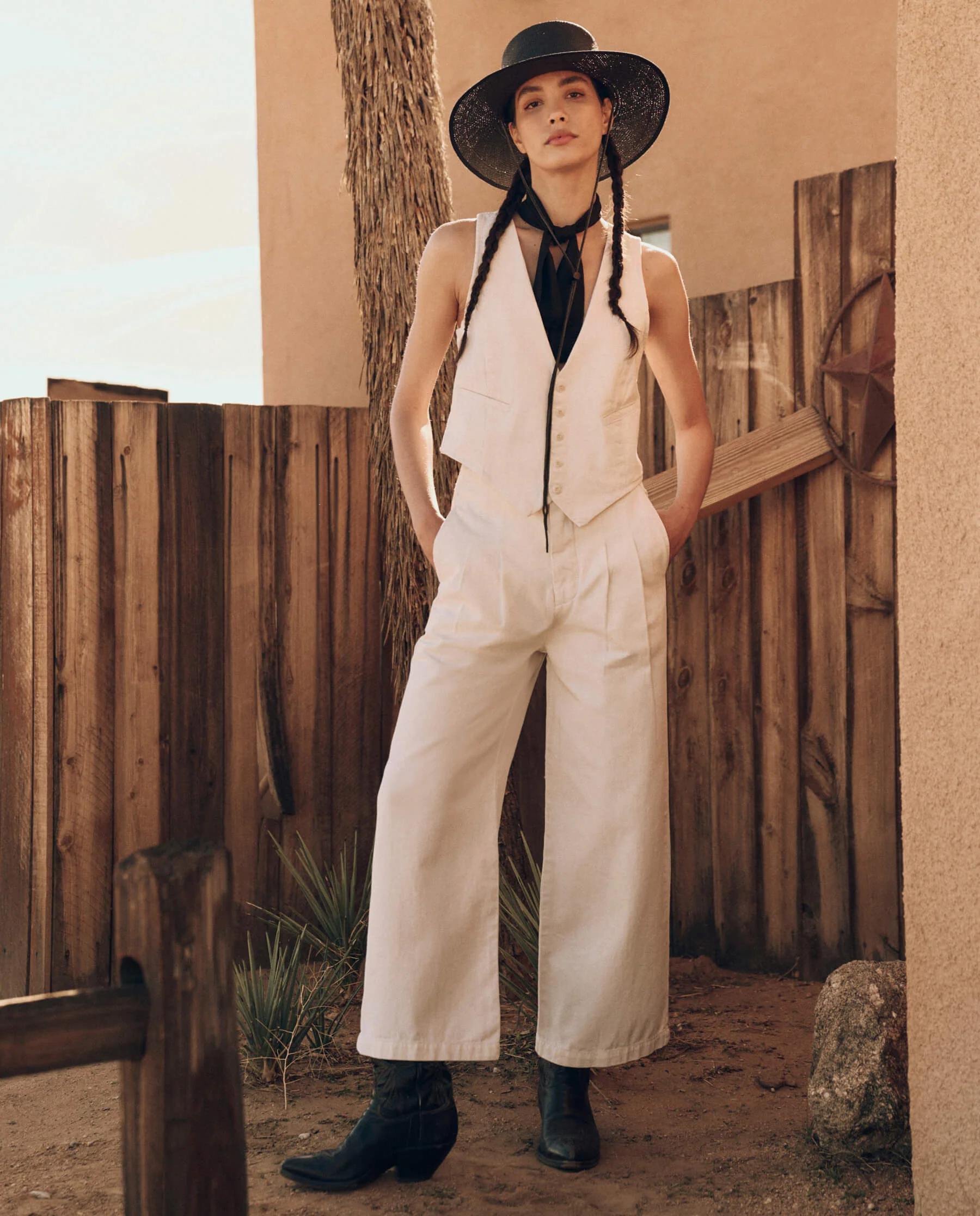 The Sculpted Trouser. -- Natural Hemp - Image 4