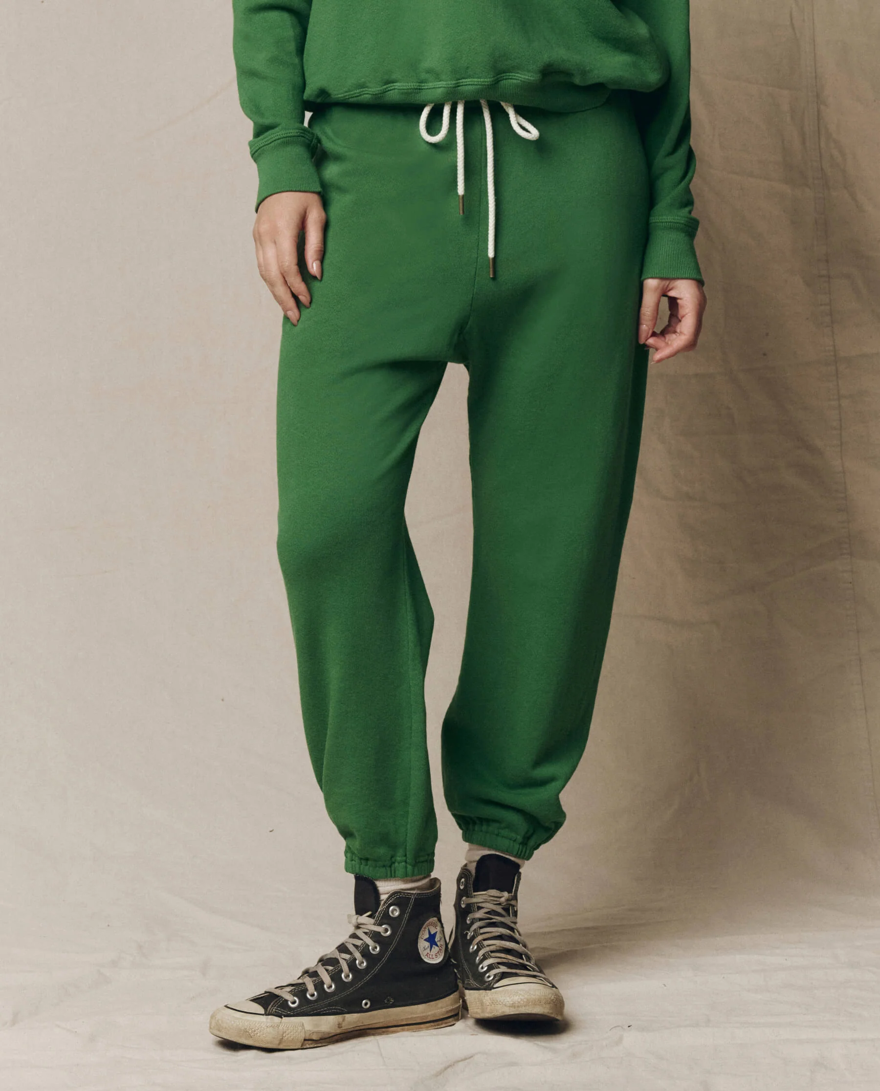 The Stadium Sweatpant. Solid -- Fennel - Image 5
