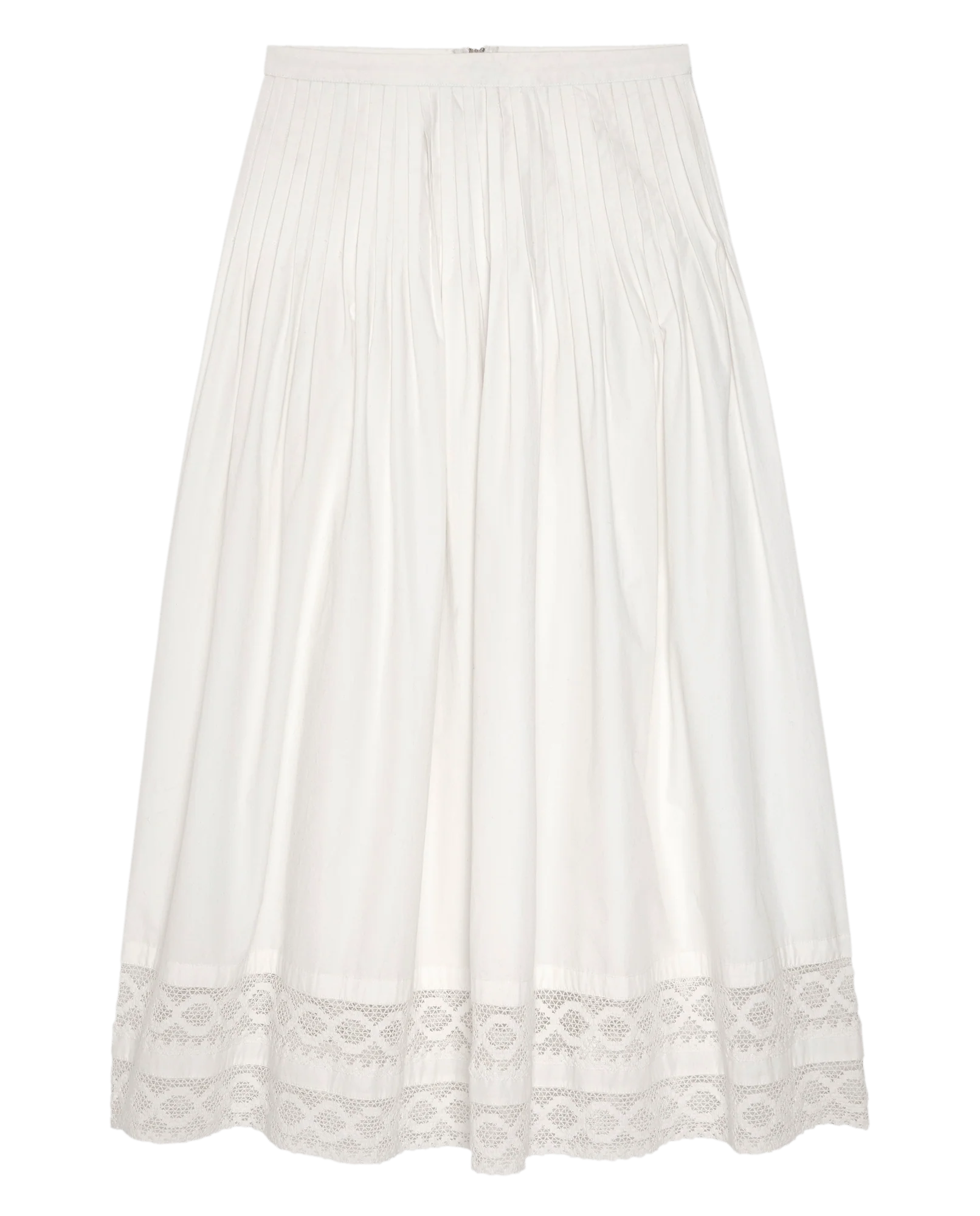 The Structured Victorian Skirt. -- White - Image 6