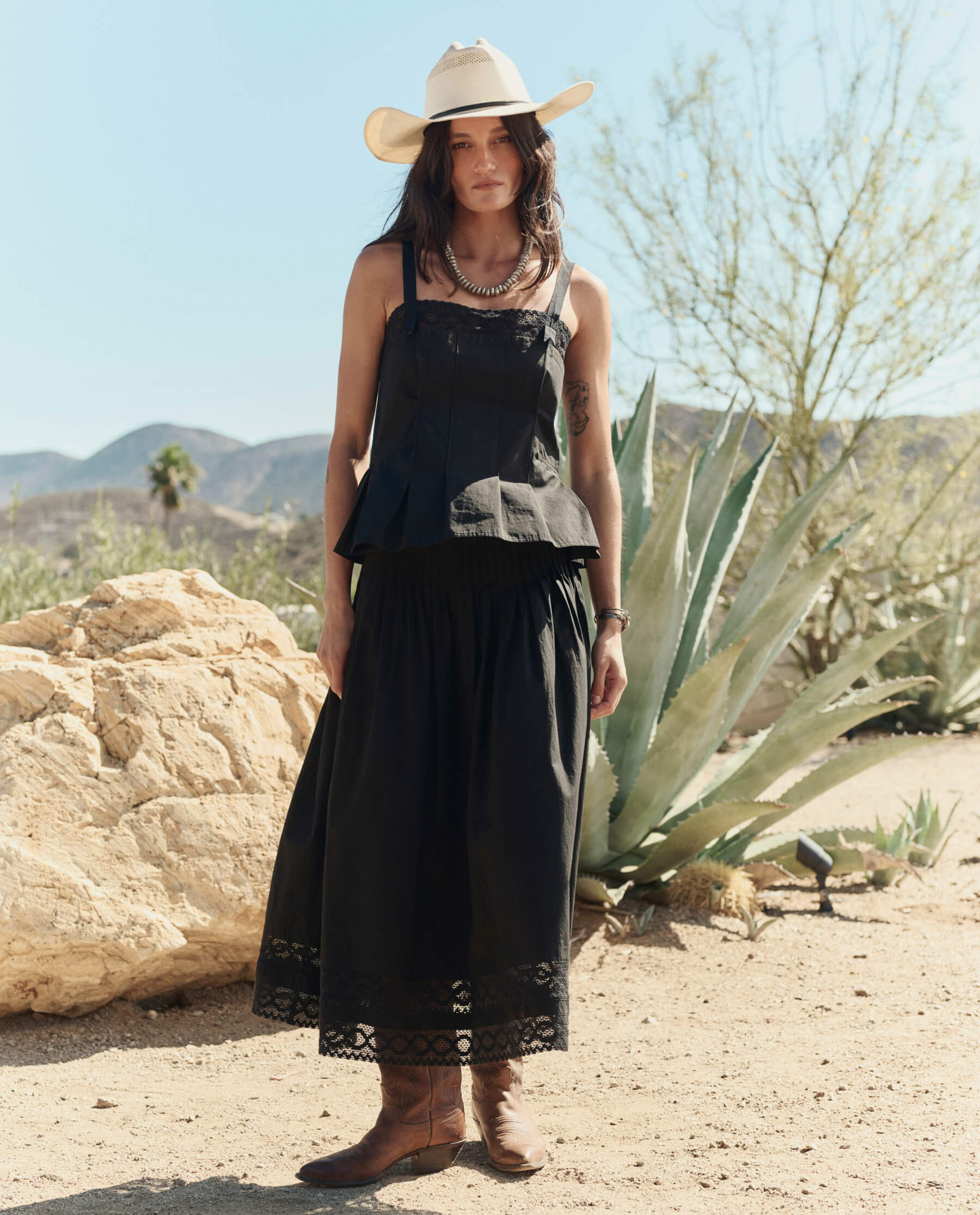 The Structured Victorian Tank. -- Black - Image 5