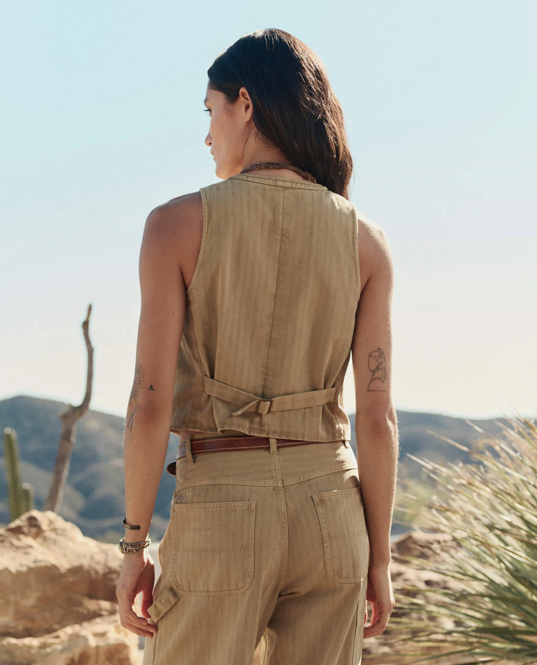 The Suit Vest. -- Golden Sand - Image 4