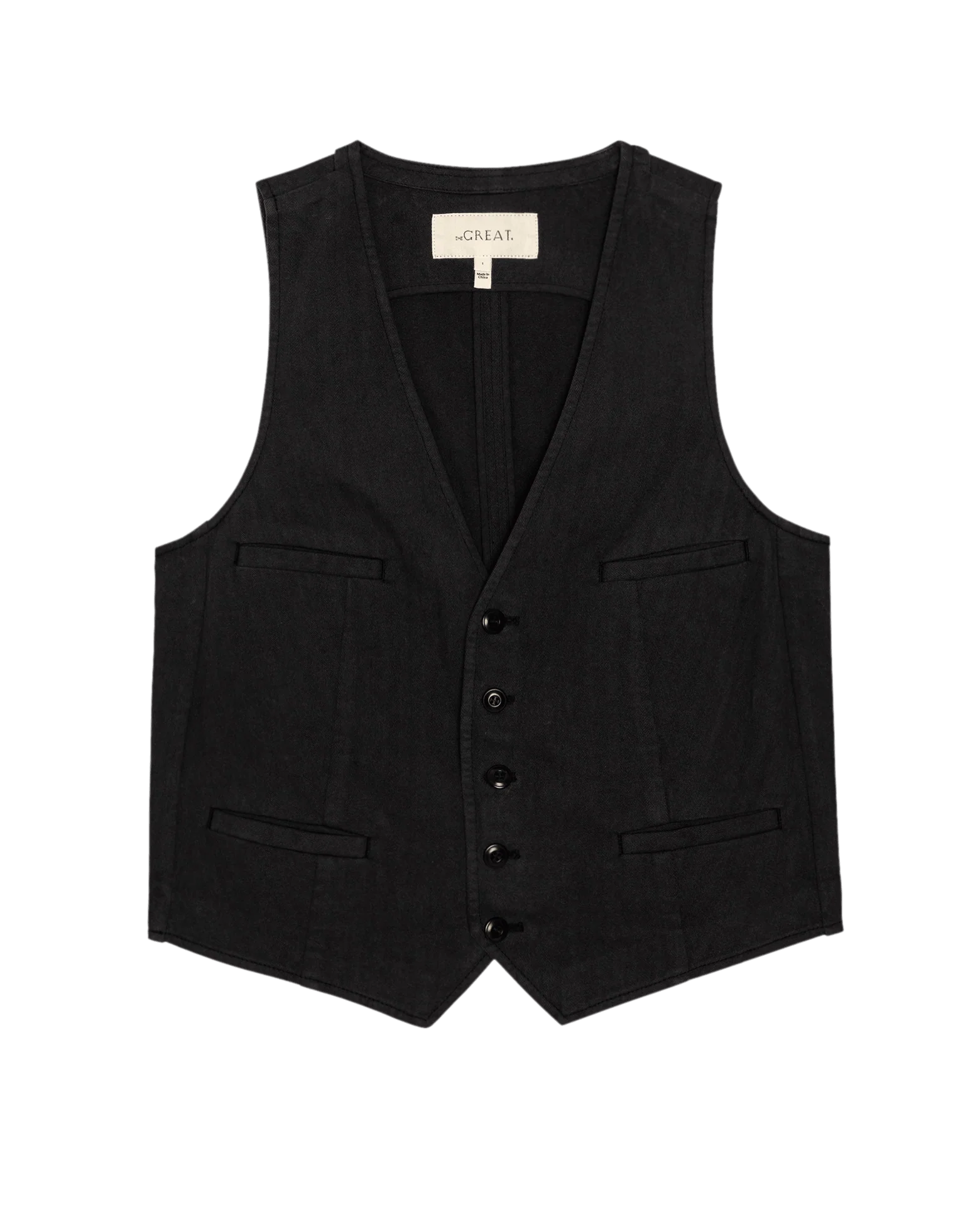 The Suit Vest. -- Washed Black - Image 6