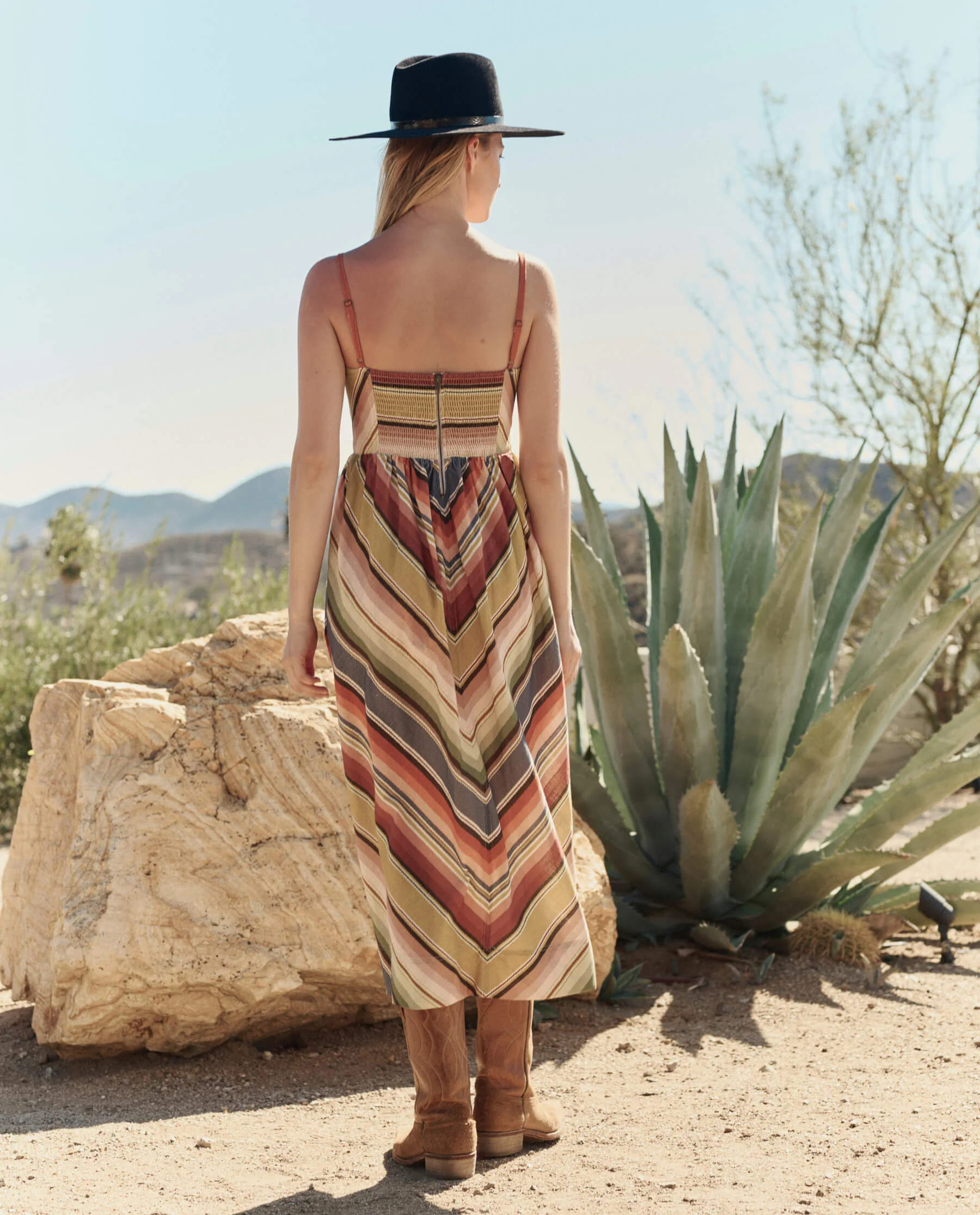 The Verse Dress. -- Davenport Stripe - Image 4
