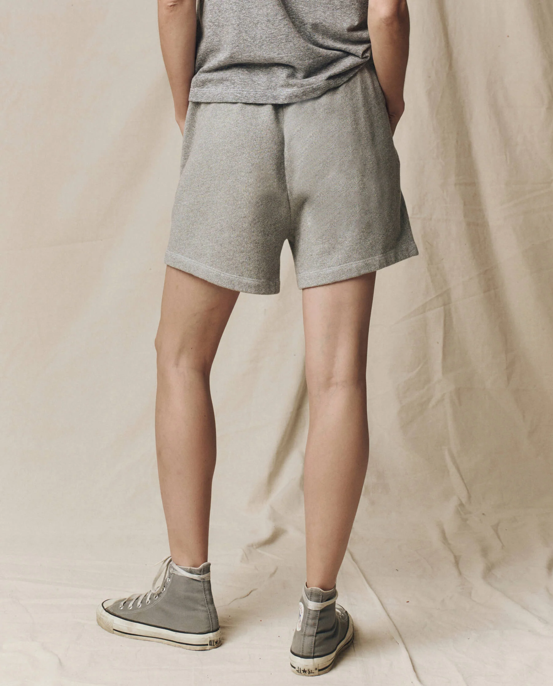 The Victory Short. Solid -- Varsity Grey - Image 3