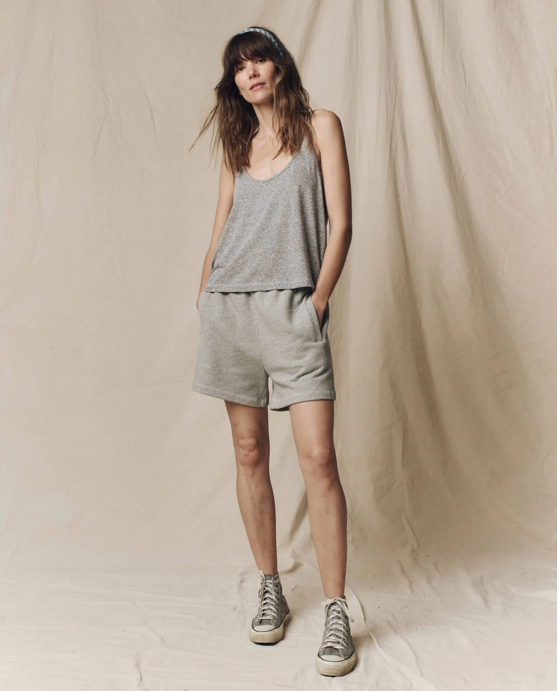 The Victory Short. Solid -- Varsity Grey - Image 5